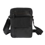 DE-1185 (1) - Δερμάτινο τσαντάκι ώμου.